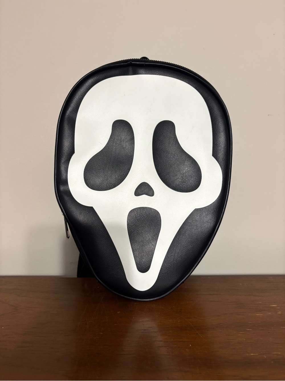 Skull Facebook Black and White  Crossbody Bag